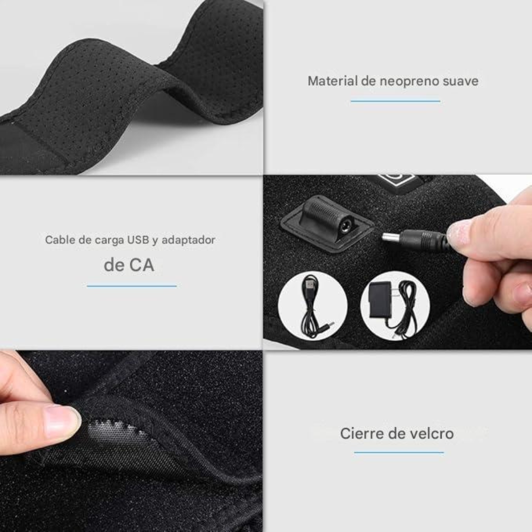 Rodillera Térmica para Aliviar el Dolor Y circulación